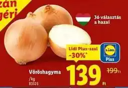 Lidl Vöröshagyma ajánlat