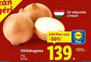 Lidl Vöröshagyma ajánlat