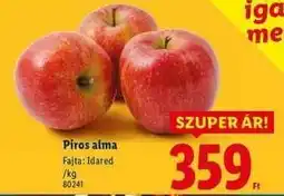 Lidl Piros alma ajánlat
