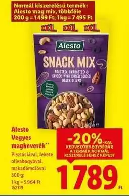Lidl Alesto Vegyes magkeverék ajánlat