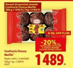 Lidl Confiserie Firenze Muffin ajánlat