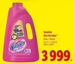 Lidl VANISH Oxi Action ajánlat