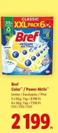 Lidl Bref Color / Power Aktiv ajánlat