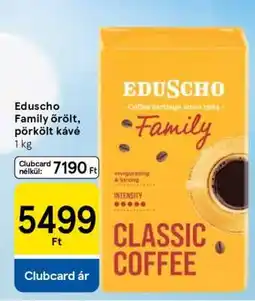 Tesco EduScho Family őrölt, pörkölt kávé ajánlat