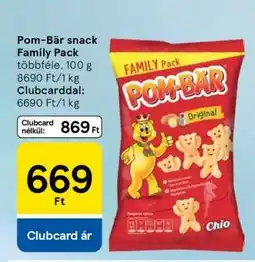 Tesco Pom-Bär snack Family Pack ajánlat