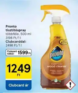 Tesco Pronto tisztítóspray ajánlat