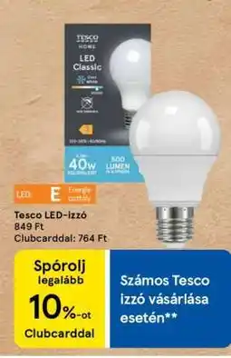 Tesco Tesco LED-izzó ajánlat