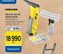 Tesco Kärcher WV 50 ablaktisztító ajánlat