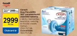 Tesco Ceresit Stop Pára Aero 360° Páramentesítő Utántöltő Tabletta ajánlat