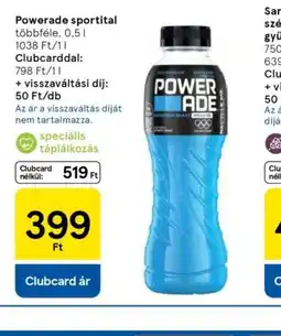 Tesco Powerade sportital ajánlat