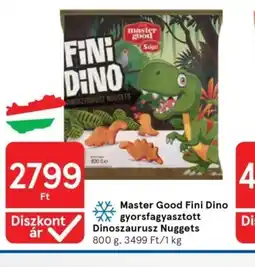 Tesco Master Good Fini Dino Nuggets ajánlat