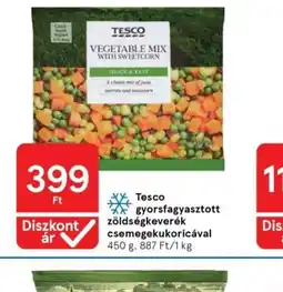 Tesco TESCO gyorsfagyasztott zöldségkeverék ajánlat