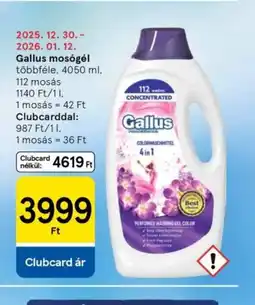 Tesco Gallus mosgél ajánlat