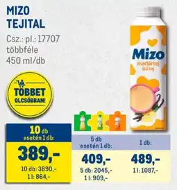 Metro Mizo tejital ajánlat