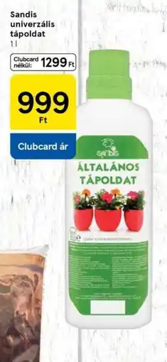 Tesco Sandis univerzális tápoldat ajánlat