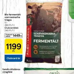 Tesco AGRO-LARGO SZARVASMARHA TRÁGYA ajánlat