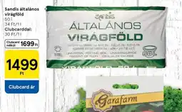 Tesco Sandis általános virágföld ajánlat