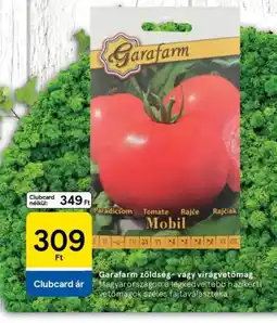 Tesco Garafarm paradicsom vetőmag ajánlat