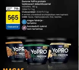 Tesco Danone YoPro protein tejdesszert ajánlat