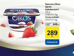 Tesco Danone Oikos epres habdesszert ajánlat