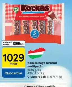 Tesco Kockás nagy túrrúd ajánlat
