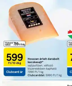 Tesco Hosszan érlelt darabolt kecskesajt ajánlat