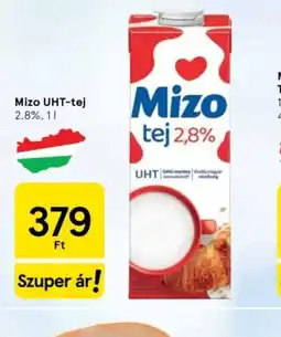 Tesco Mizo UHT-tej ajánlat