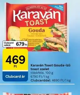 Tesco Karaván Toast szelet ajánlat