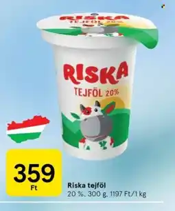 Tesco Riska tejföl ajánlat