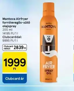 Tesco Mantova Airfryer olajspray ajánlat