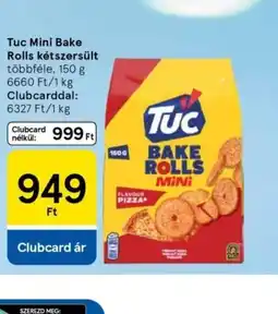 Tesco TUC Mini Bake Rolls kétszersült ajánlat