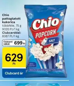 Tesco CHIO pattogatott kukorica ajánlat