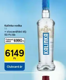 Tesco Kalinka vodka ajánlat
