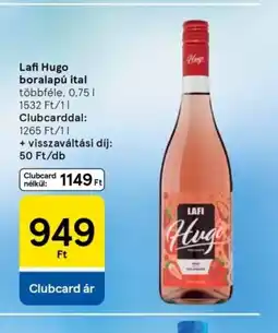 Tesco Lafi Hugo boralapú ital ajánlat