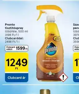 Tesco Pronto tisztítspray ajánlat