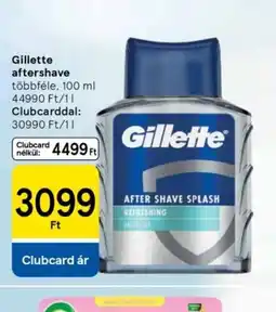 Tesco Gillette aftershave ajánlat