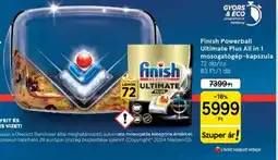 Tesco Finish Ultimate Plus mosogatgép-kapszula ajánlat