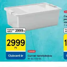 Tesco Curver tároldoboz ajánlat