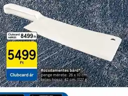 Tesco Rozsdamentes bárd ajánlat