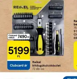 Tesco REIKEL bitdugkulcs készlet ajánlat