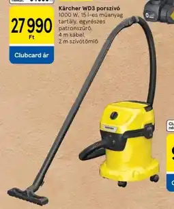 Tesco KÄRCHER WD3 porszív ajánlat