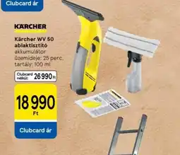 Tesco KÄRCHER WV 50 ablaktisztít ajánlat