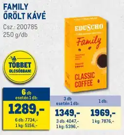 Metro Family őrölt kávé ajánlat