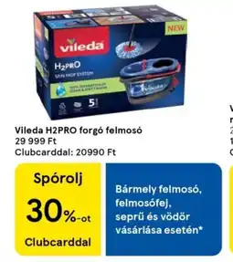 Tesco Vileda H2PRO forgó felmosó ajánlat