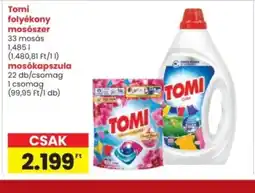 Interspar TOMI mosszer és kapszula ajánlat