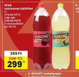 Interspar SPAR szénsavas üdítőital ajánlat