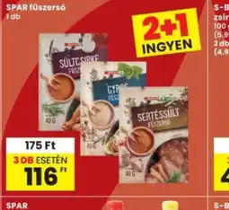 Interspar SPAR fűszers ajánlat