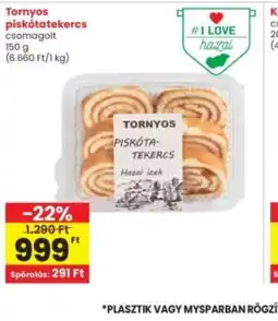 Interspar TORNYOS PISKTATEKERCS ajánlat