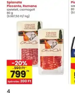 Interspar CHIANTI SALUMI Spianata ajánlat
