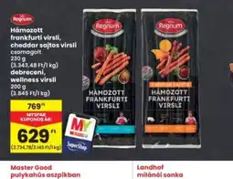 Interspar Regnum Hámozott frankfurti virsli ajánlat